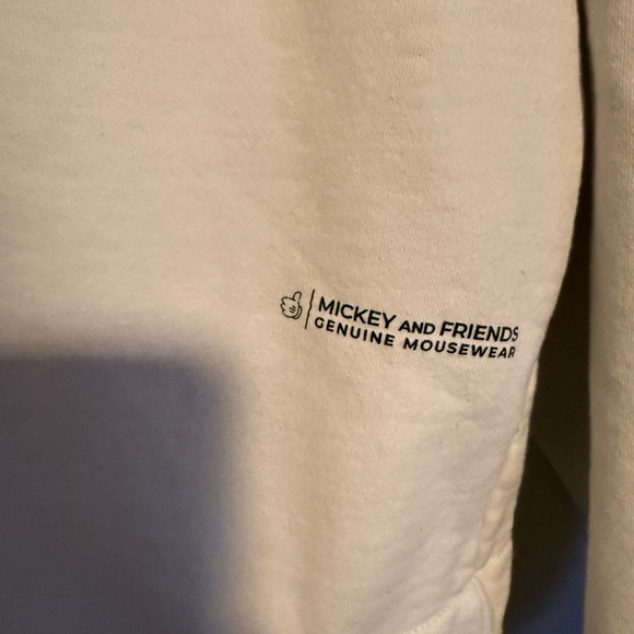 Disney Women's cropped Mickey Mouse Crewneck - Picture 4 of 5